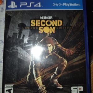 Sony PS4 inFAMOUS Second Son Limited Edition - Black and Orange